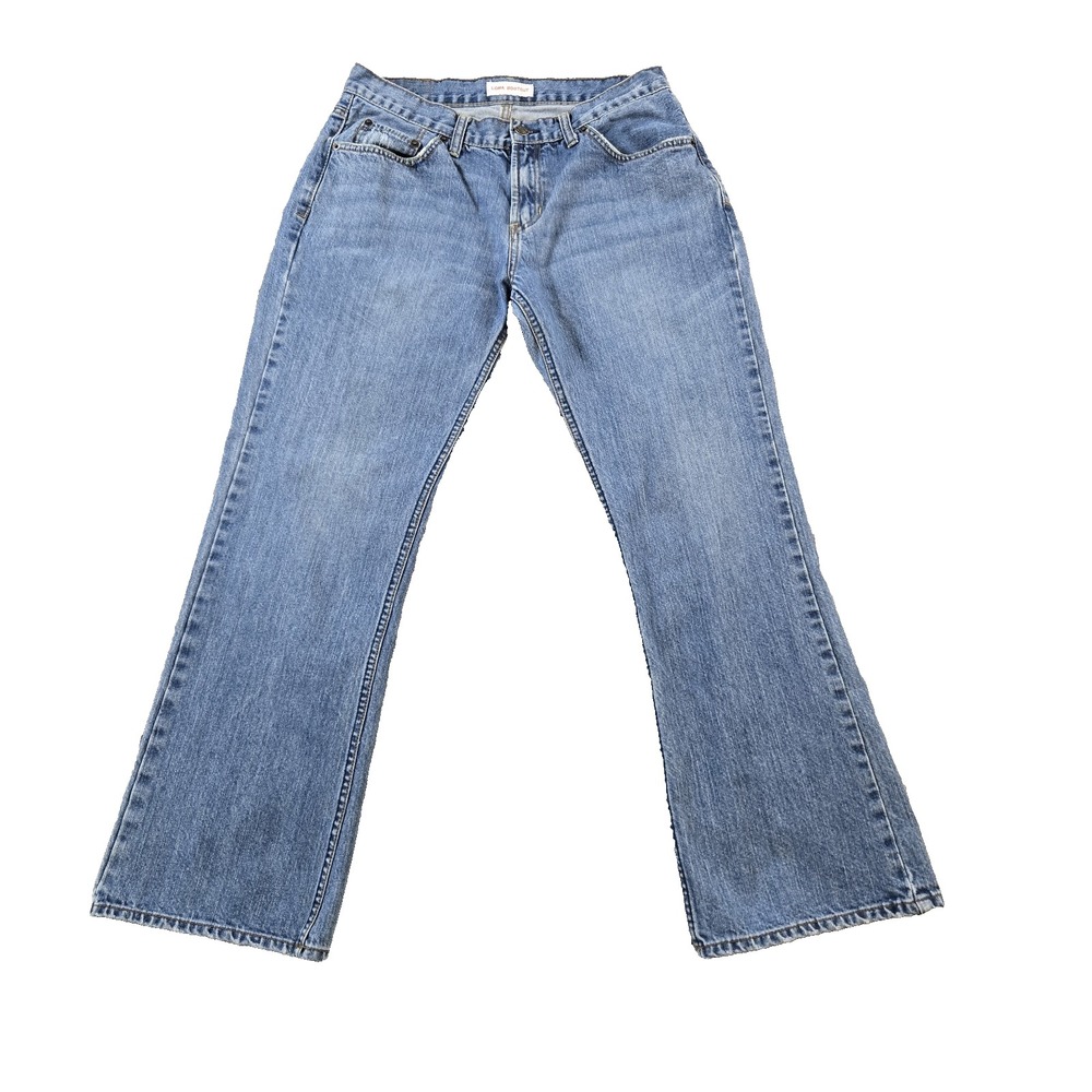 Bullhead Denim Women's Jeans LOMA Bootcut Mid Rise‎ Medium Wash  31" X 28.5"